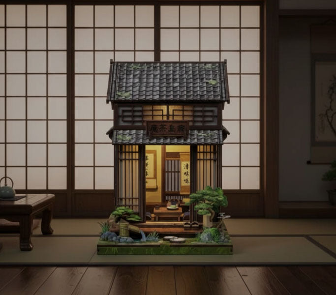 Japanese Tea House Book Nook