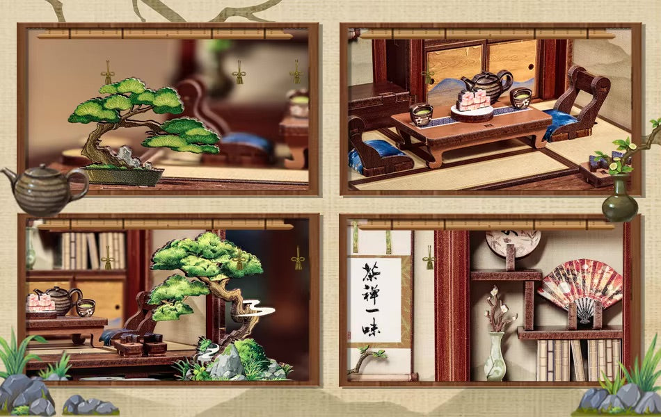 Japanese Tea House Book Nook