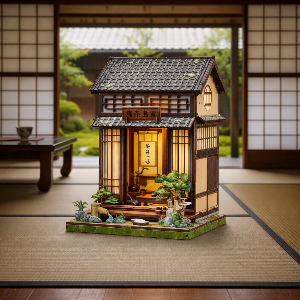 Japanese Tea House Book Nook
