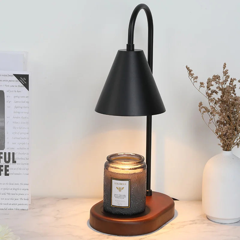 Aura Kerzenwärmer-Lampe – Schwarz